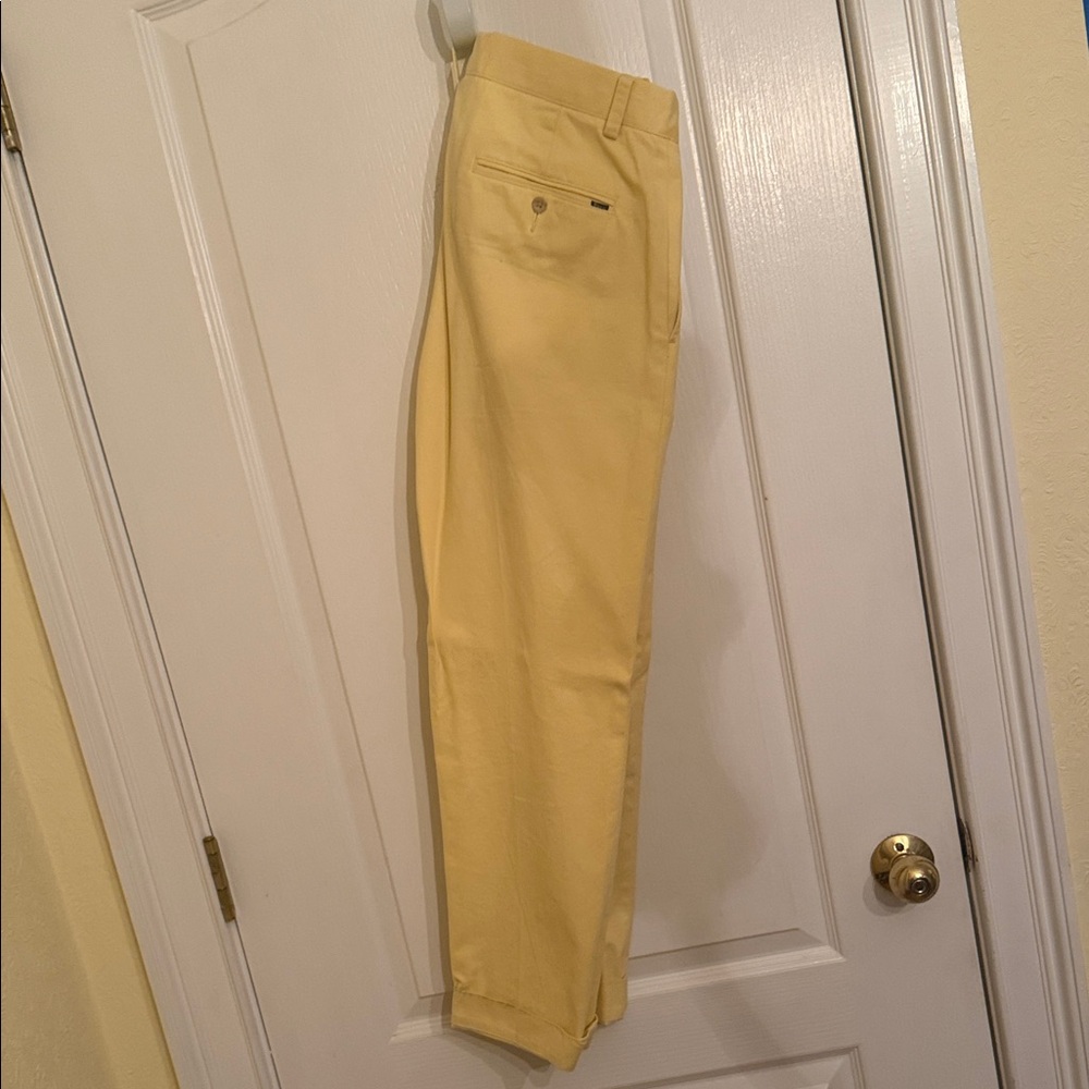 Polo by Ralph Lauren Light Yellow Chinos